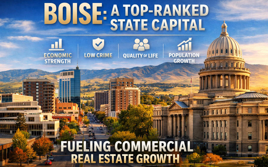 “Boise Ranks Among Best State Capitals—What It Means for Commercial Real Estate Growth”