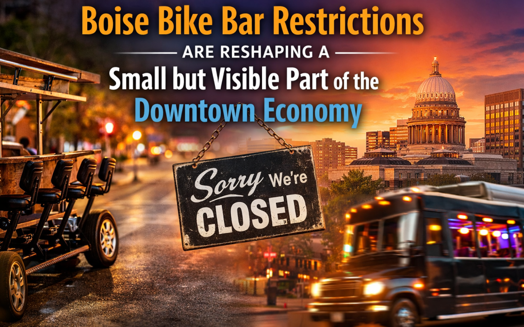 “Boise Bike Bar Restrictions Highlight Changing Dynamics in Downtown Entertainment and Small Business”