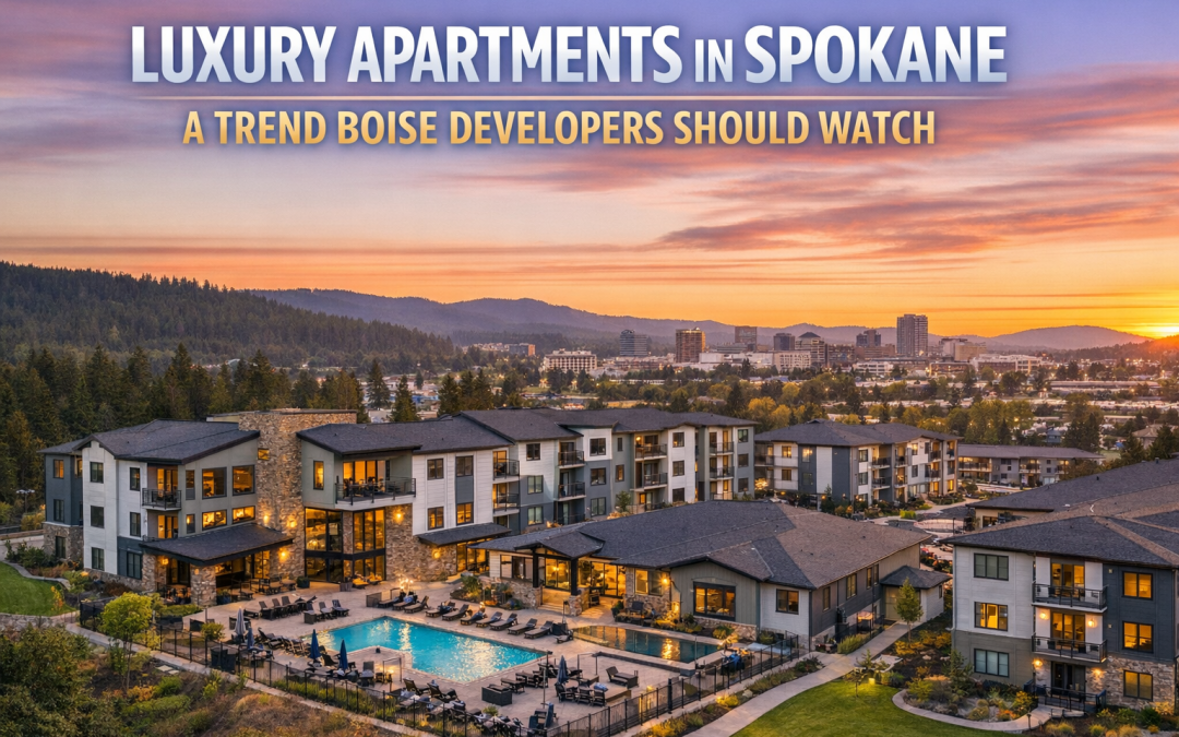 “Luxury Apartment Project in Spokane Offers Clues for Boise Multifamily Development”