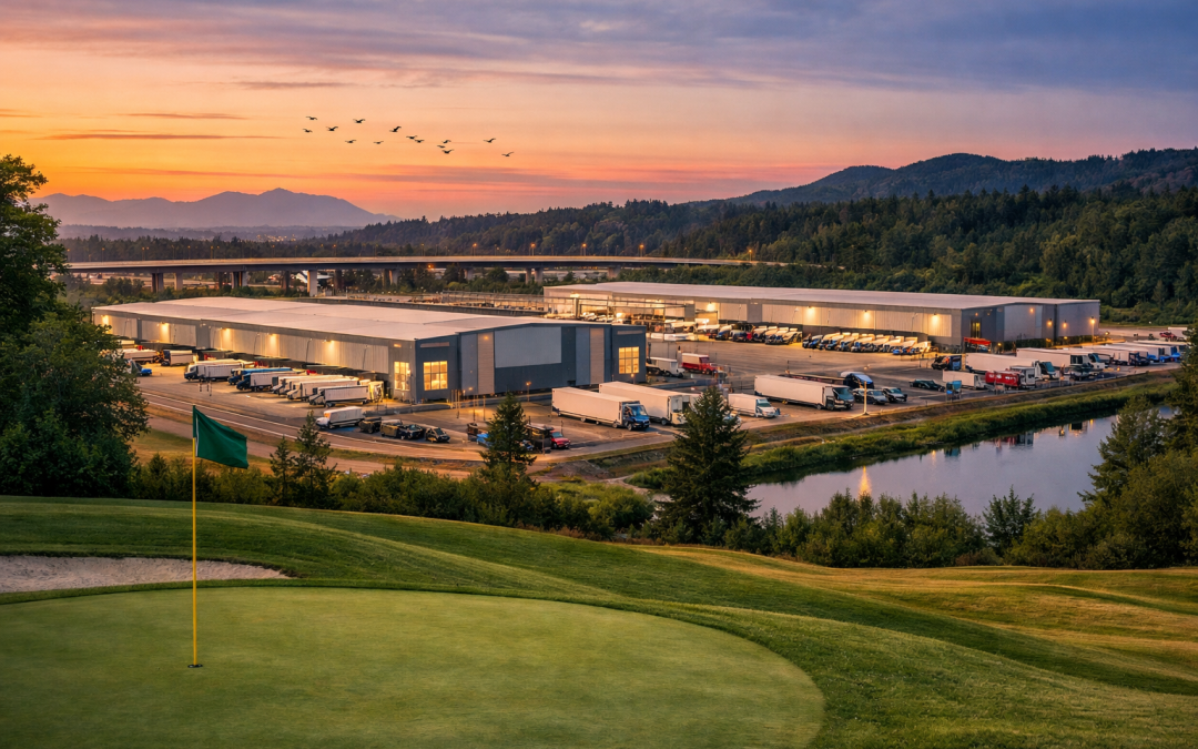 “Golf Course Redeveloped Into Massive Logistics Hub — What It Signals for Boise Industrial Real Estate”