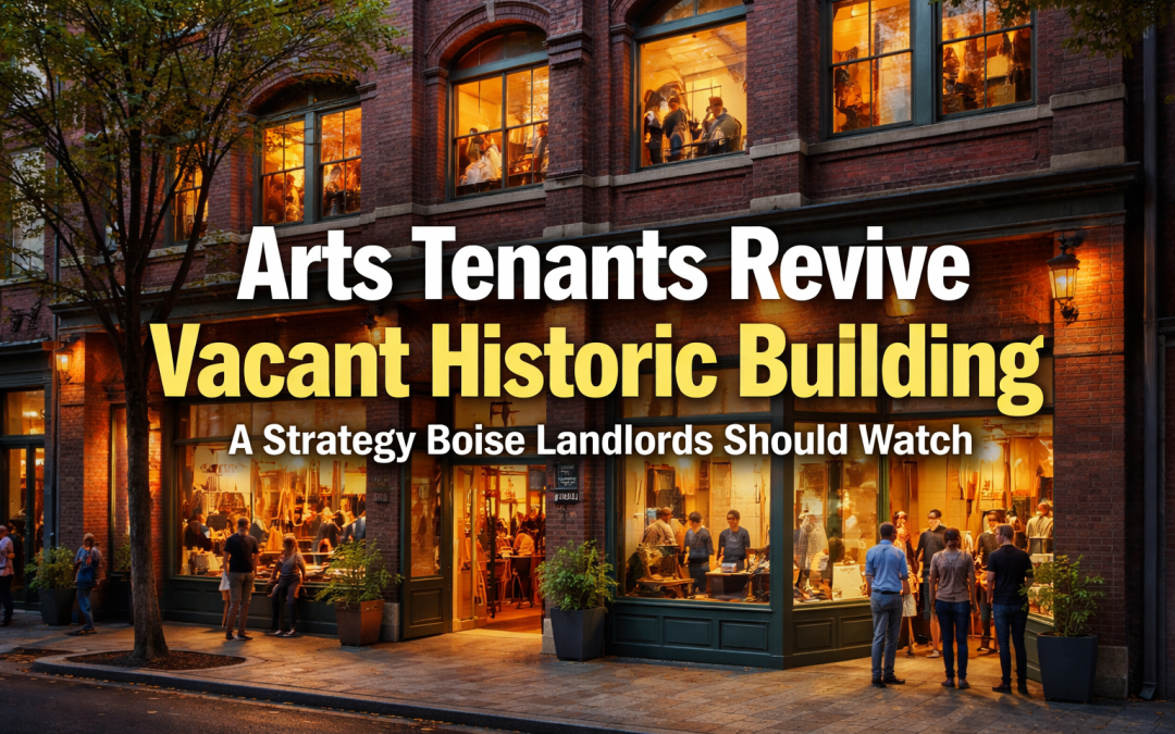 “Creative Tenants Revive Vacant Historic Building — A Leasing Trend Boise Office Landlords Should Watch”