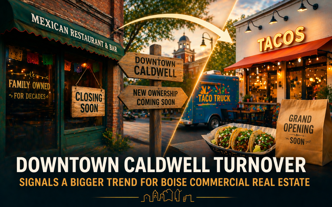 “Downtown Caldwell Restaurant Turnover Signals New Opportunities in Boise Commercial Real Estate”