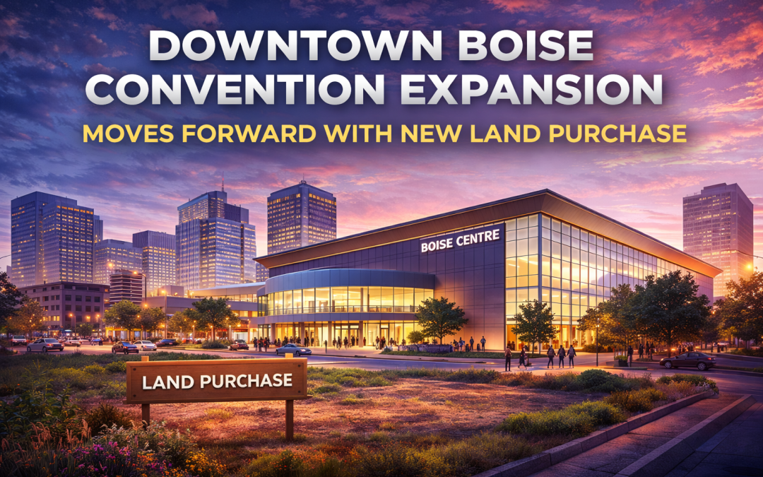 “Downtown Boise Convention Expansion Moves Forward With New Land Purchase Near Boise Centre”