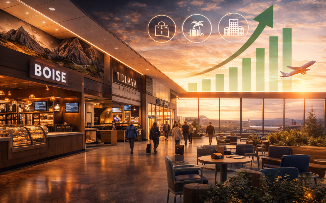 “Boise Airport Expansion Signals Strong Growth for Retail, Travel, and Commercial Real Estate”