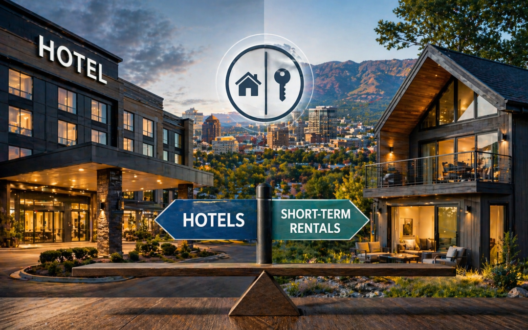 “Short-Term Rentals vs Hotels: What National Trends Mean for Boise Commercial Real Estate”