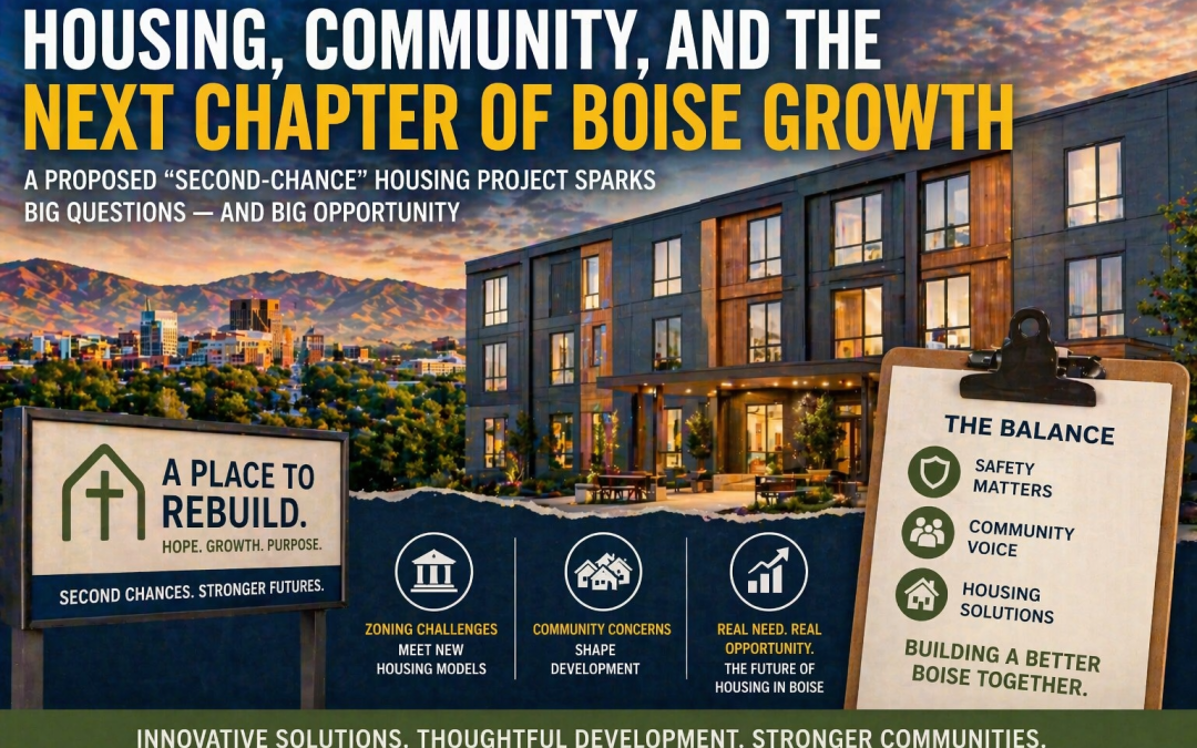 “Boise “Second-Chance” Housing Proposal Highlights Zoning Challenges in Commercial Real Estate”