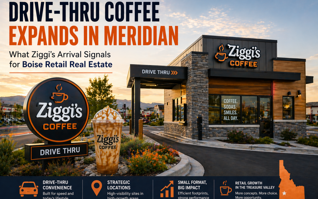 “Ziggi’s Coffee Enters Meridian — What It Signals for Boise Retail Real Estate”