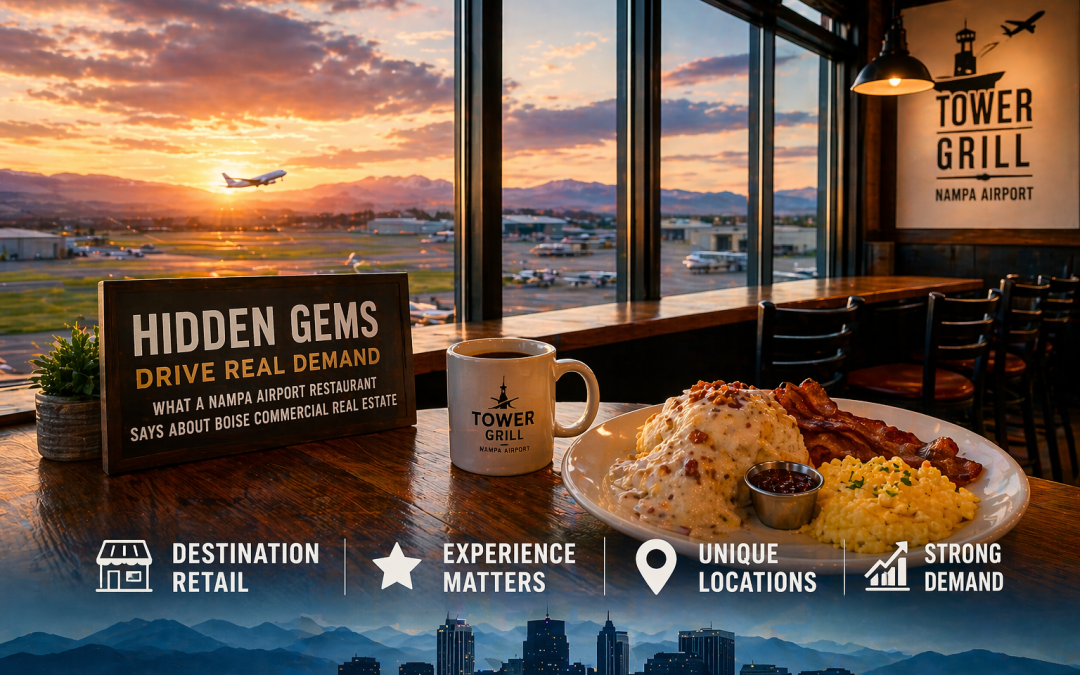 “Destination Dining Drives Demand — What a Nampa Airport Restaurant Reveals About Boise Commercial Real Estate”