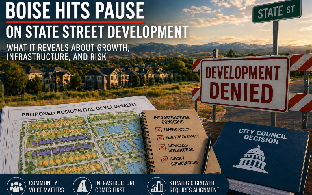 “Boise Denies State Street Development — What It Means for Boise Real Estate Growth and Entitlement Risk”