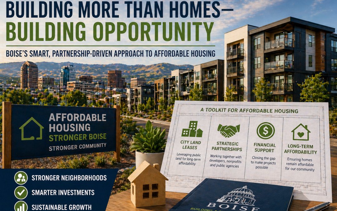 “Boise’s Affordable Housing Strategy Is Evolving — What It Means for Boise Commercial Real Estate and Development”