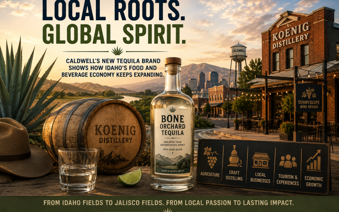 “Caldwell’s New Tequila Brand Highlights the Growing Economic Power of Idaho’s Food and Beverage Industry”
