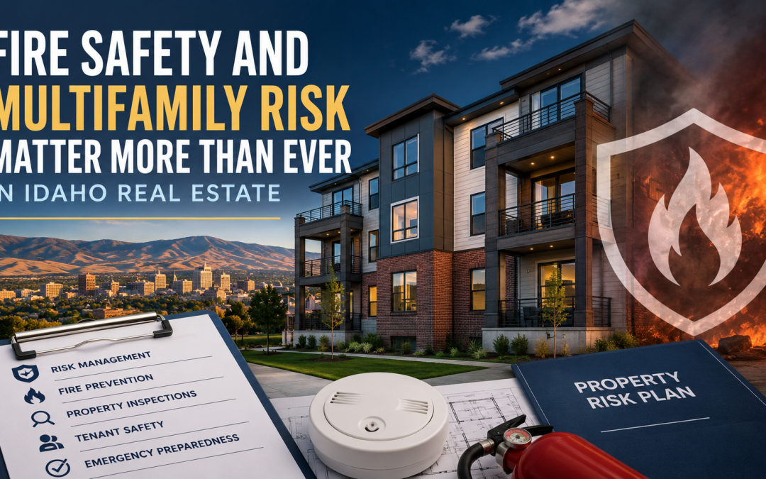 “Why Fire Safety and Multifamily Risk Are Becoming Bigger Issues in Idaho Commercial Real Estate”