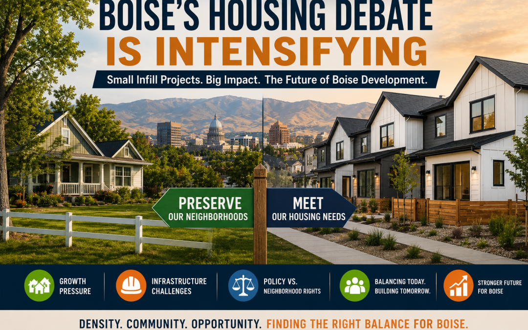 “Boise’s Latest Infill Housing Debate Shows How Growth Pressures Are Reshaping the City”