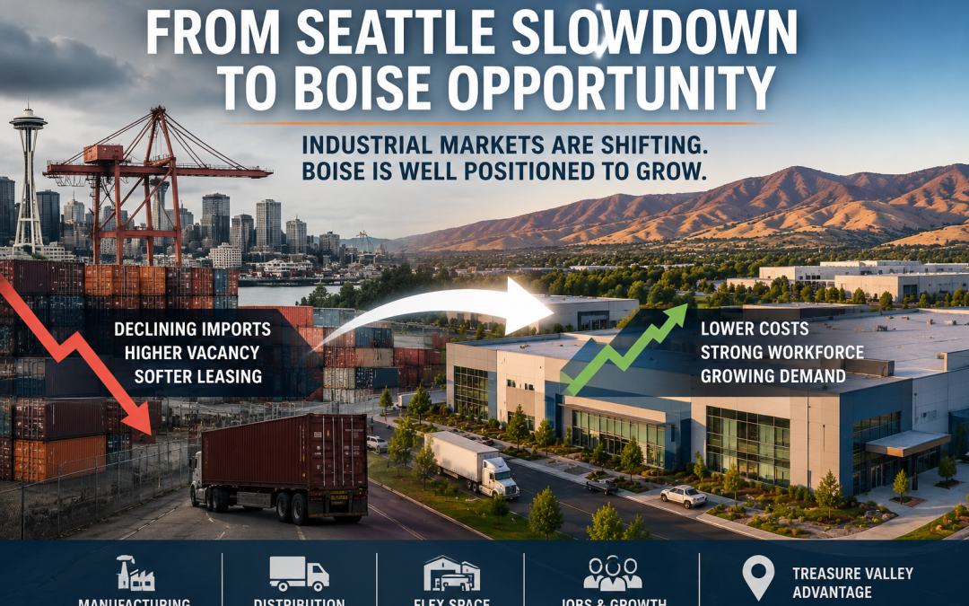 “Why Seattle’s Industrial Slowdown Could Benefit Boise Commercial Real Estate”