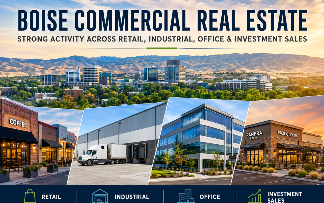 “Boise Commercial Real Estate Activity Remains Strong as Retail, Industrial, and Office Deals Drive Market Growth”