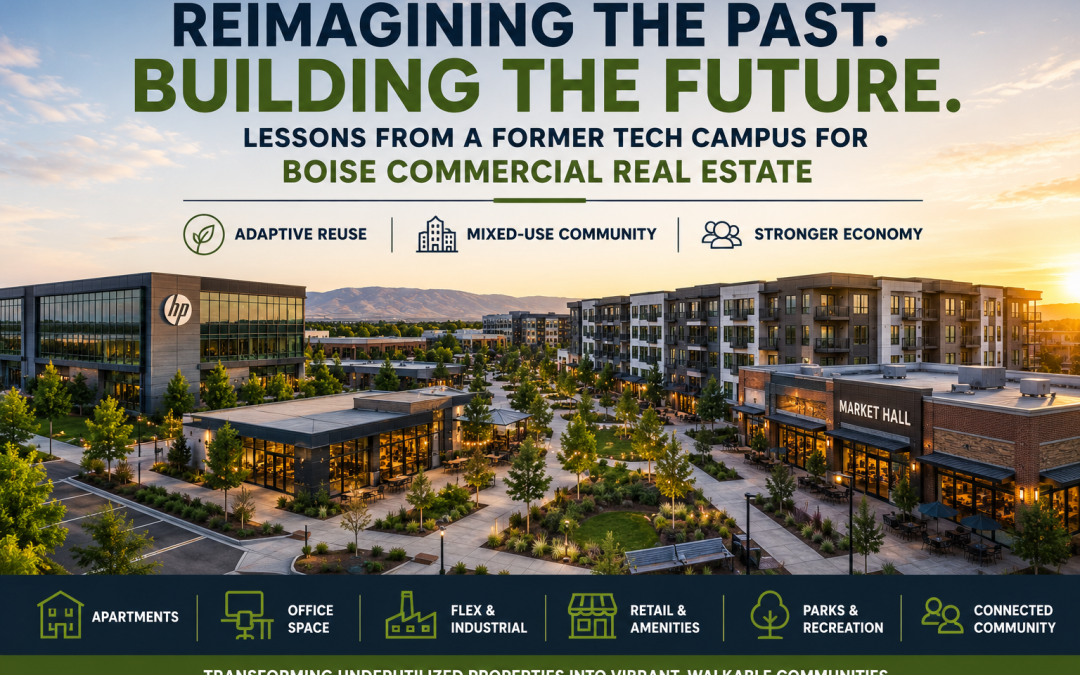 “What a Former Hewlett Packard Campus Redevelopment Could Teach Boise Commercial Real Estate Investors”