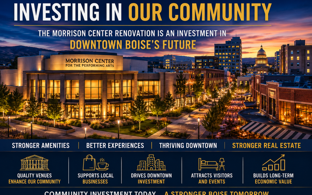 “How a Morrison Center Renovation Supports Downtown Boise Growth and Commercial Real Estate”