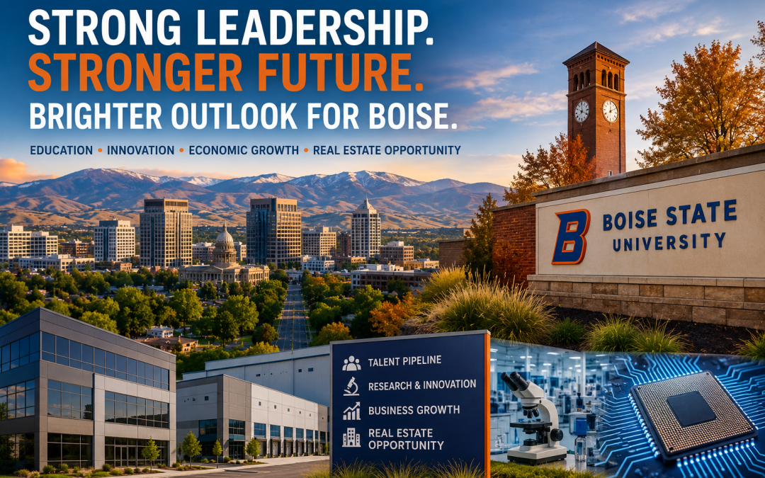 “How Boise State’s New Presidential Finalist Could Shape Boise Commercial Real Estate and Economic Growth”