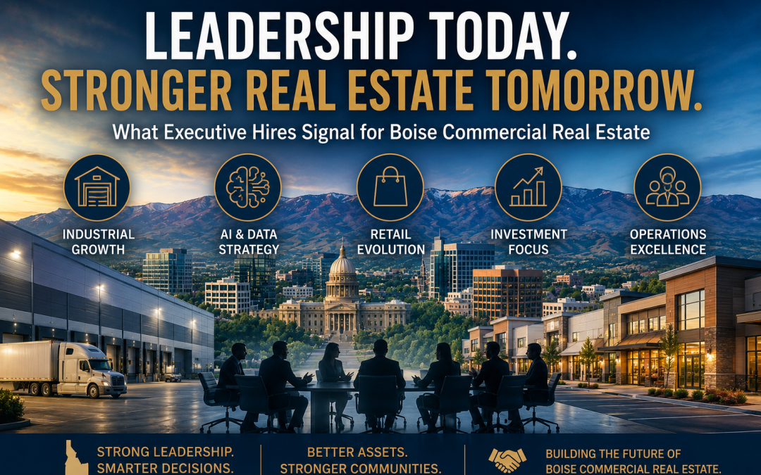 “What National Real Estate Leadership Moves Reveal About the Future of Boise Commercial Real Estate”