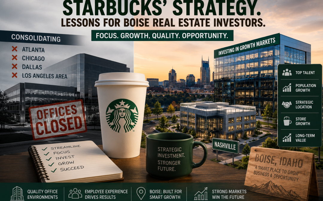 “What Starbucks’ Corporate Real Estate Strategy Means for Boise Commercial Real Estate”