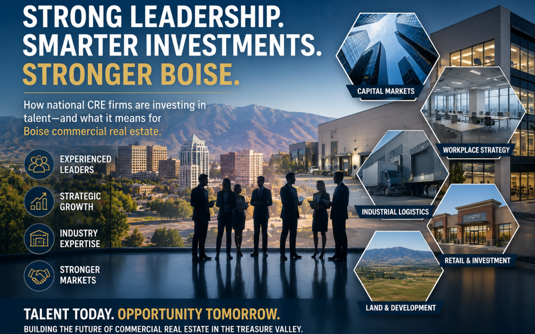 “Why Leadership Changes at National CRE Firms Matter for Boise Commercial Real Estate”
