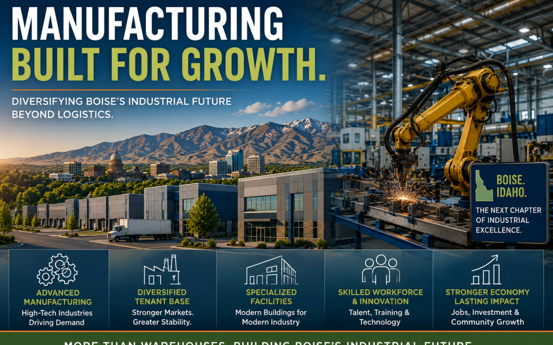 “Why Manufacturing Growth Could Strengthen Boise Industrial Real Estate for Years to Come”