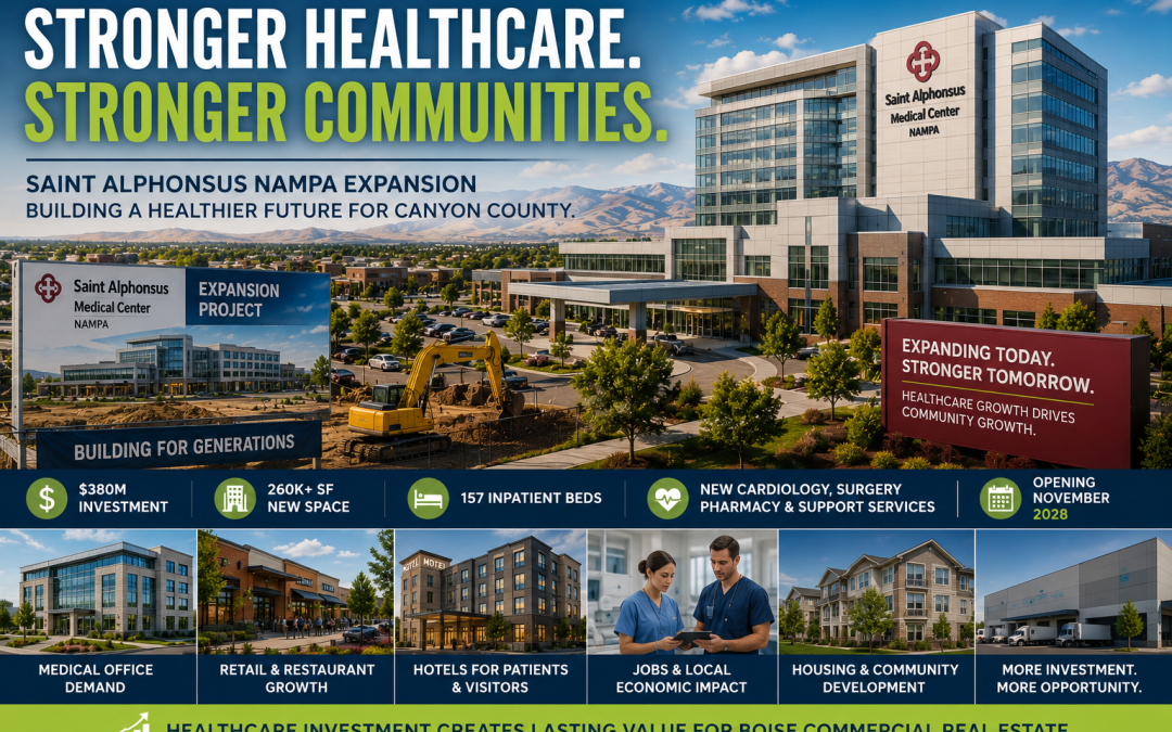 “How Saint Alphonsus’ Nampa Expansion Could Drive the Next Wave of Boise Commercial Real Estate Growth”