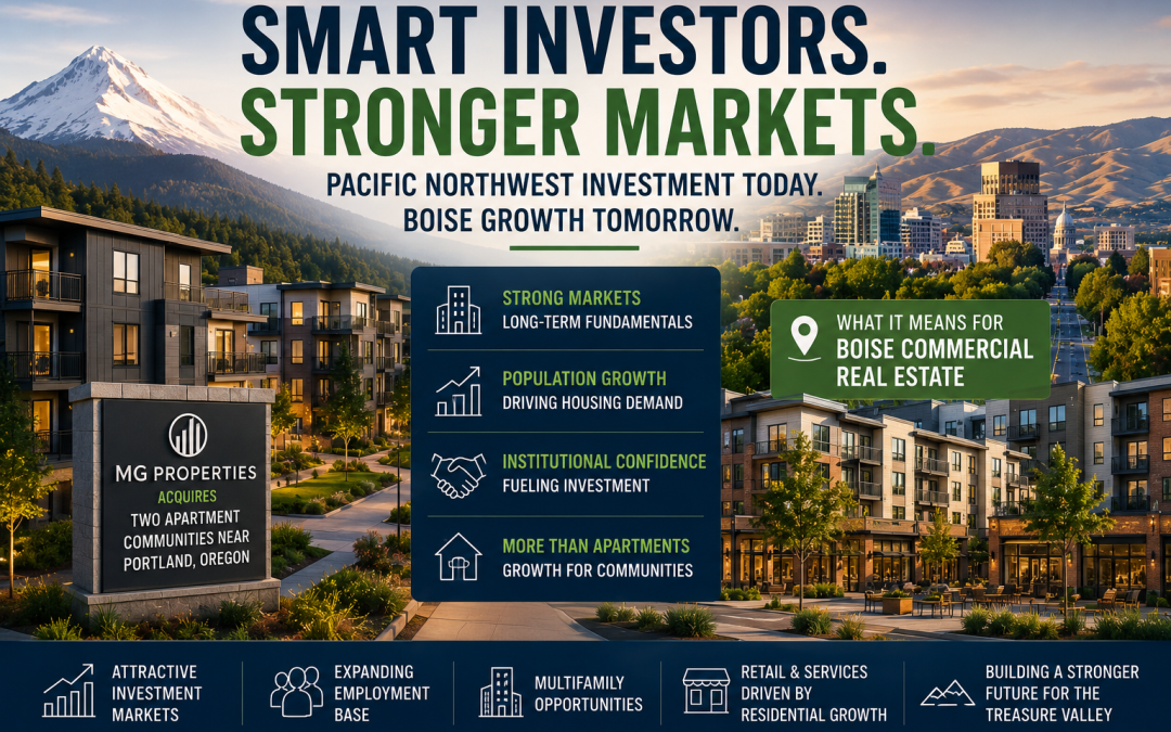 “Why Pacific Northwest Apartment Investment Could Signal More Growth for Boise Commercial Real Estate”