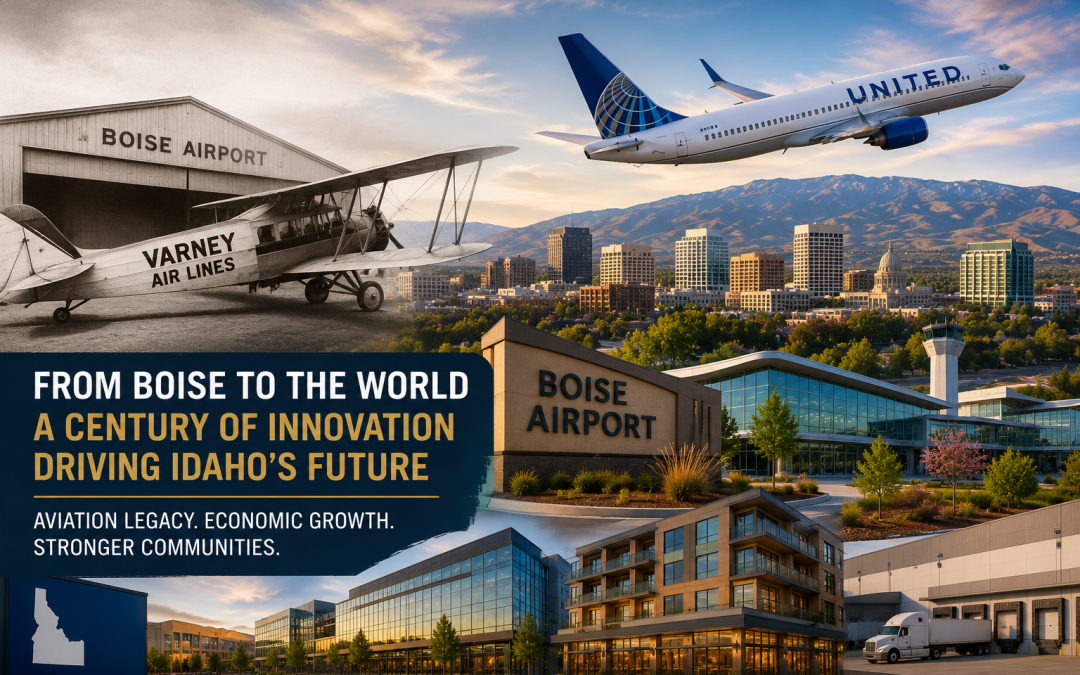 “How United Airlines’ Boise Origins Reflect Long-Term Growth for Boise Commercial Real Estate”