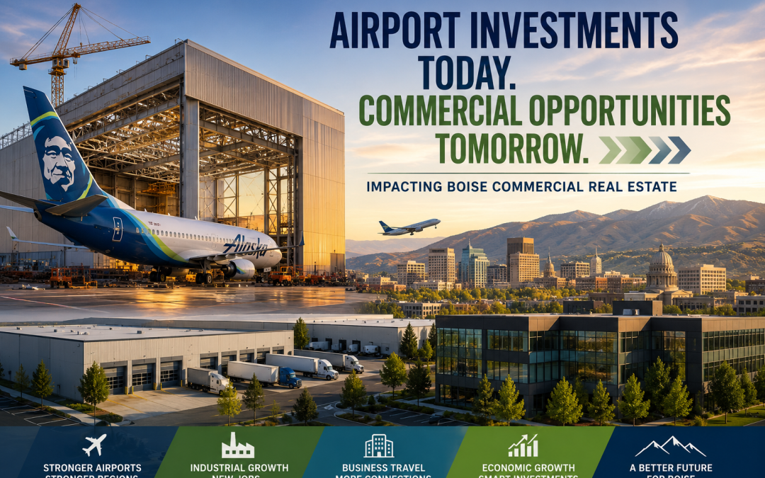 “How Alaska Airlines’ $150 Million Airport Expansion Could Influence Boise Commercial Real Estate Growth”