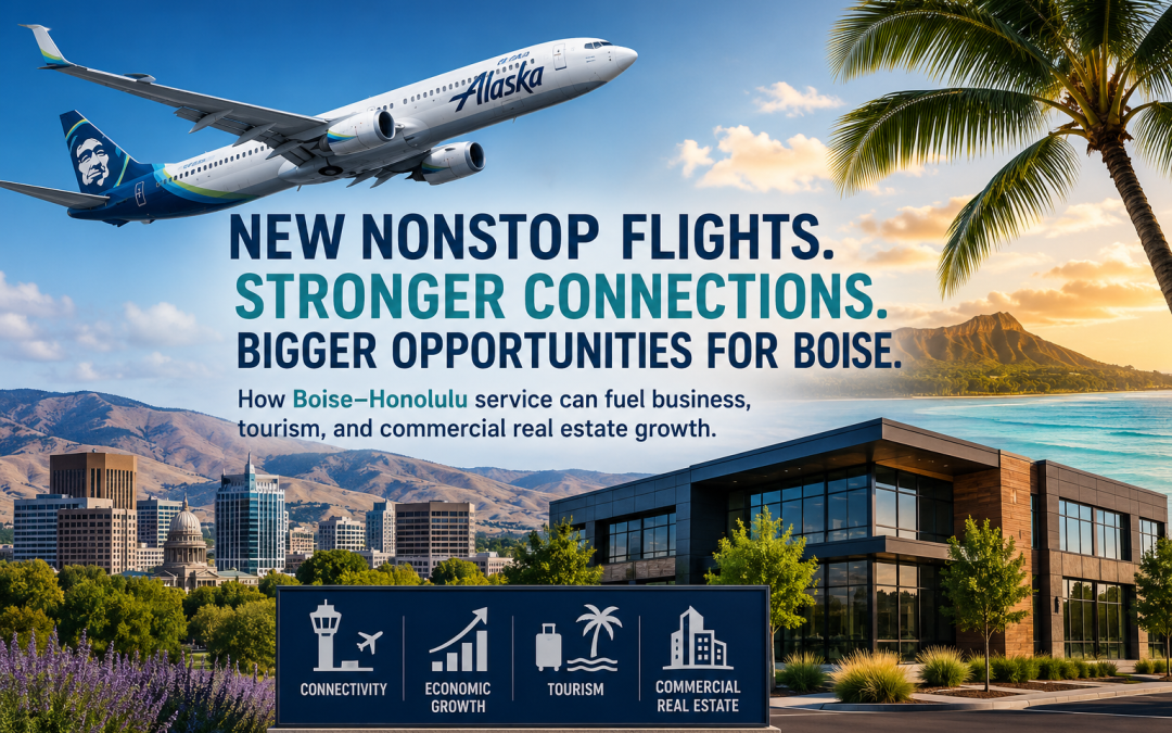 “How Alaska Airlines’ New Honolulu Flights Could Benefit Boise Commercial Real Estate”