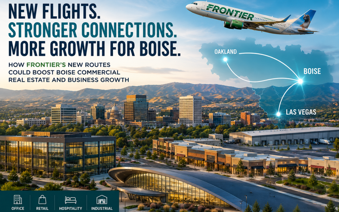 “How Frontier’s New Boise Flights Could Benefit Boise Commercial Real Estate”