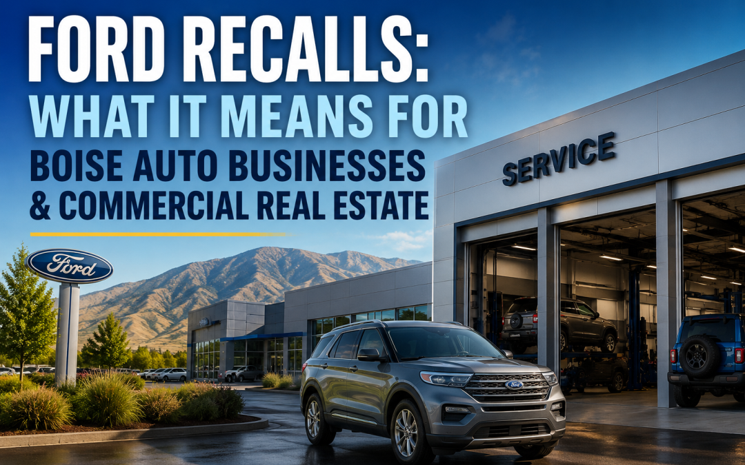 “Ford Recalls Highlight a Boise Commercial Real Estate Opportunity in Auto Service”