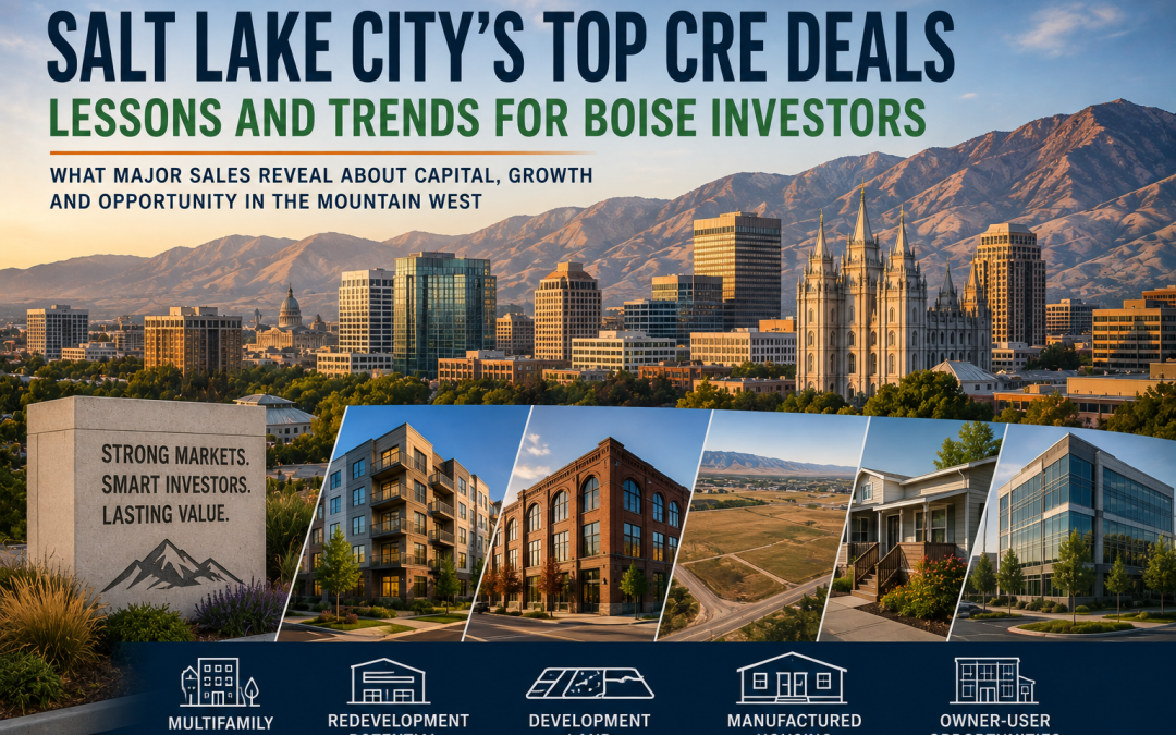 “Salt Lake City’s Top CRE Deals Offer Lessons for Boise Investors and Developers”