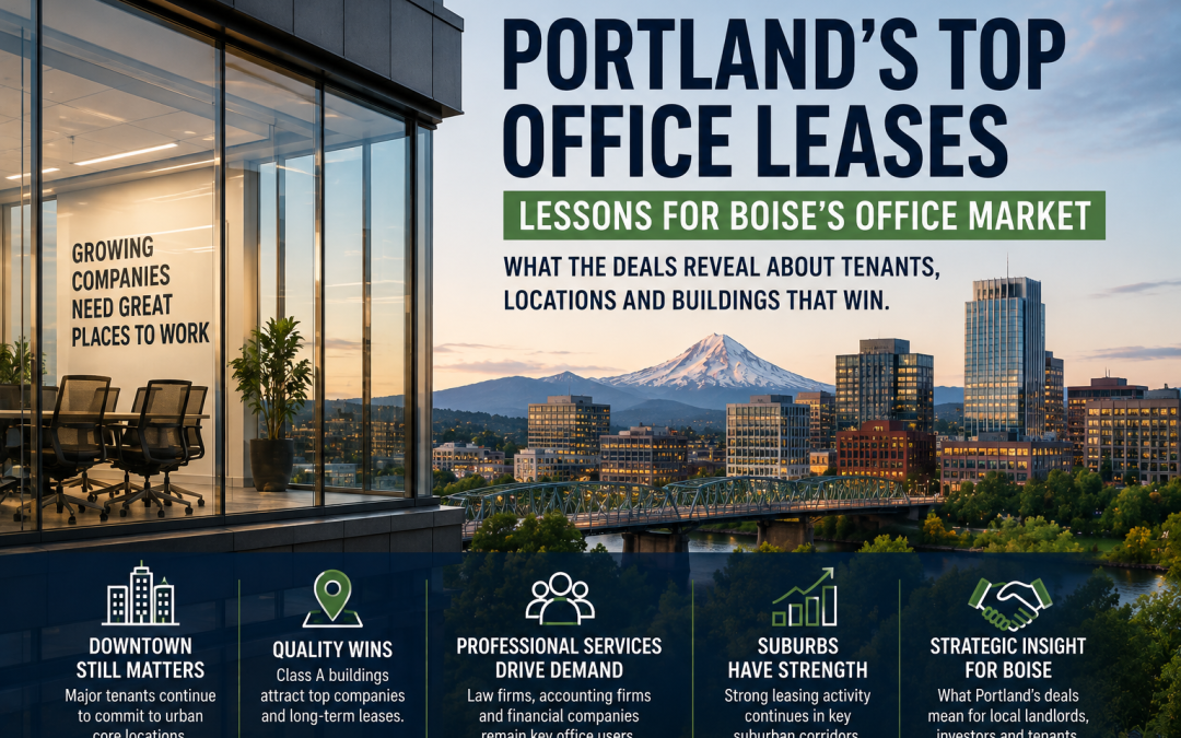 “Portland Office Leasing Shows Boise Which Buildings Can Still Win Tenants”