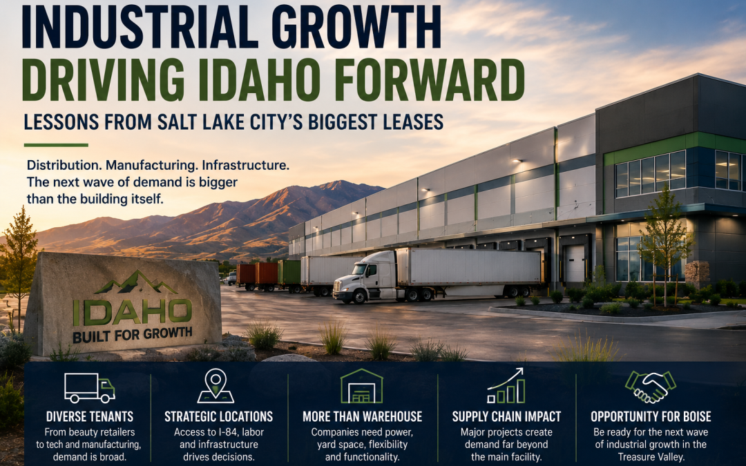 “Salt Lake City’s Industrial Leasing Boom Offers Lessons for Boise Commercial Real Estate”