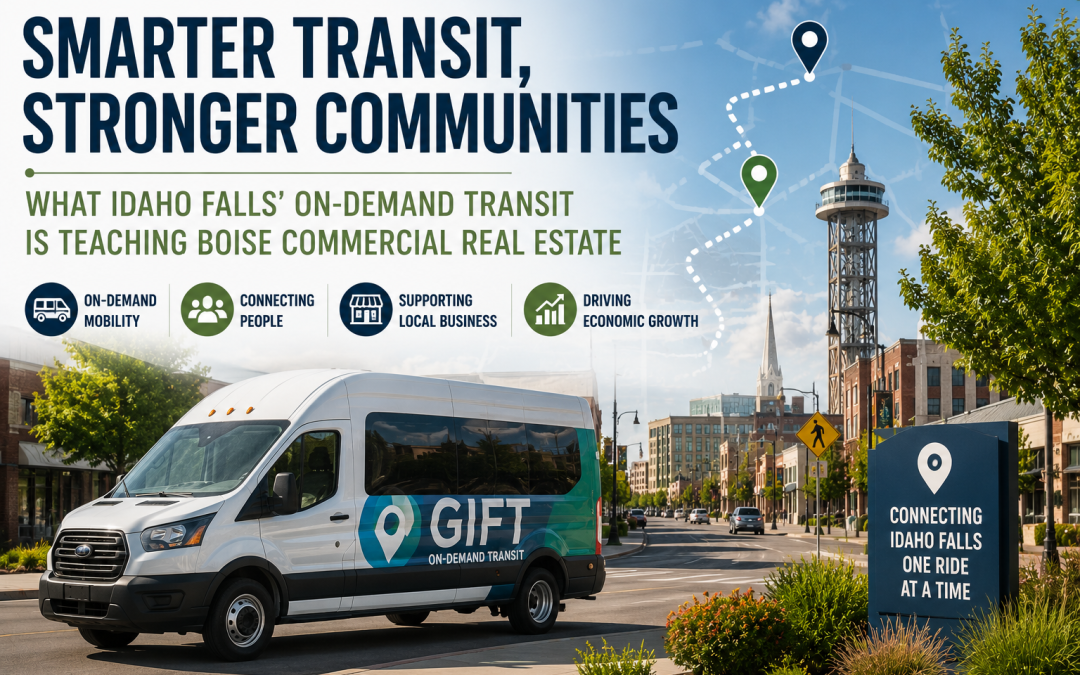 “Idaho Falls’ On-Demand Transit Success Offers Lessons for Boise Commercial Real Estate”