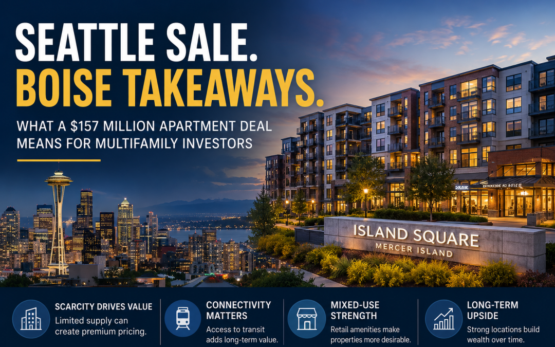 “$157M Seattle Apartment Sale Offers Big Lessons for Boise Multifamily Investors”