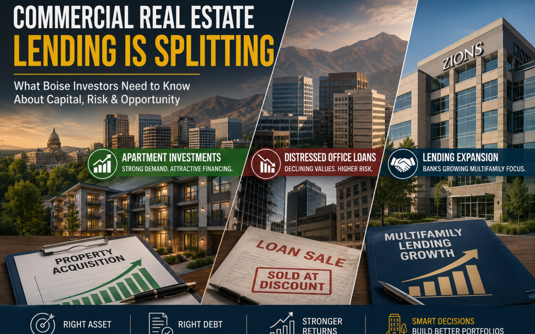 “Commercial Real Estate Lending Is Splitting: What Boise Investors Need to Know”