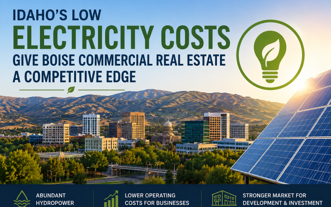 “Idaho’s Low Electricity Costs Give Boise Commercial Real Estate a Competitive Edge”