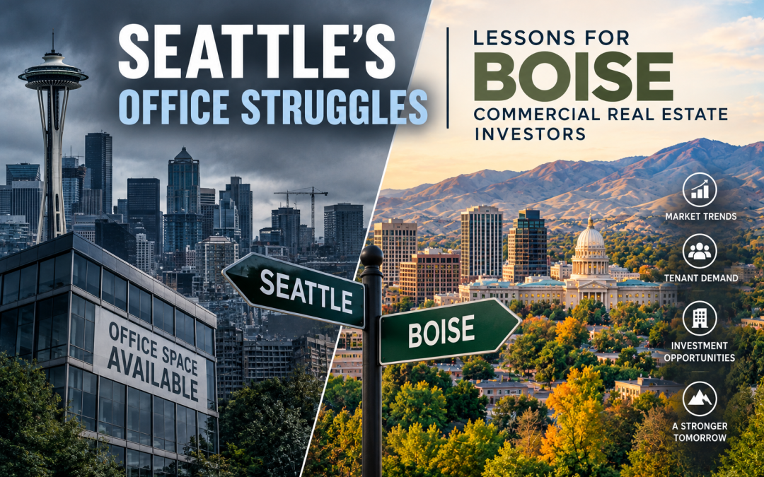 “Seattle’s Office Struggles Offer a Warning for Boise Commercial Real Estate Investors”